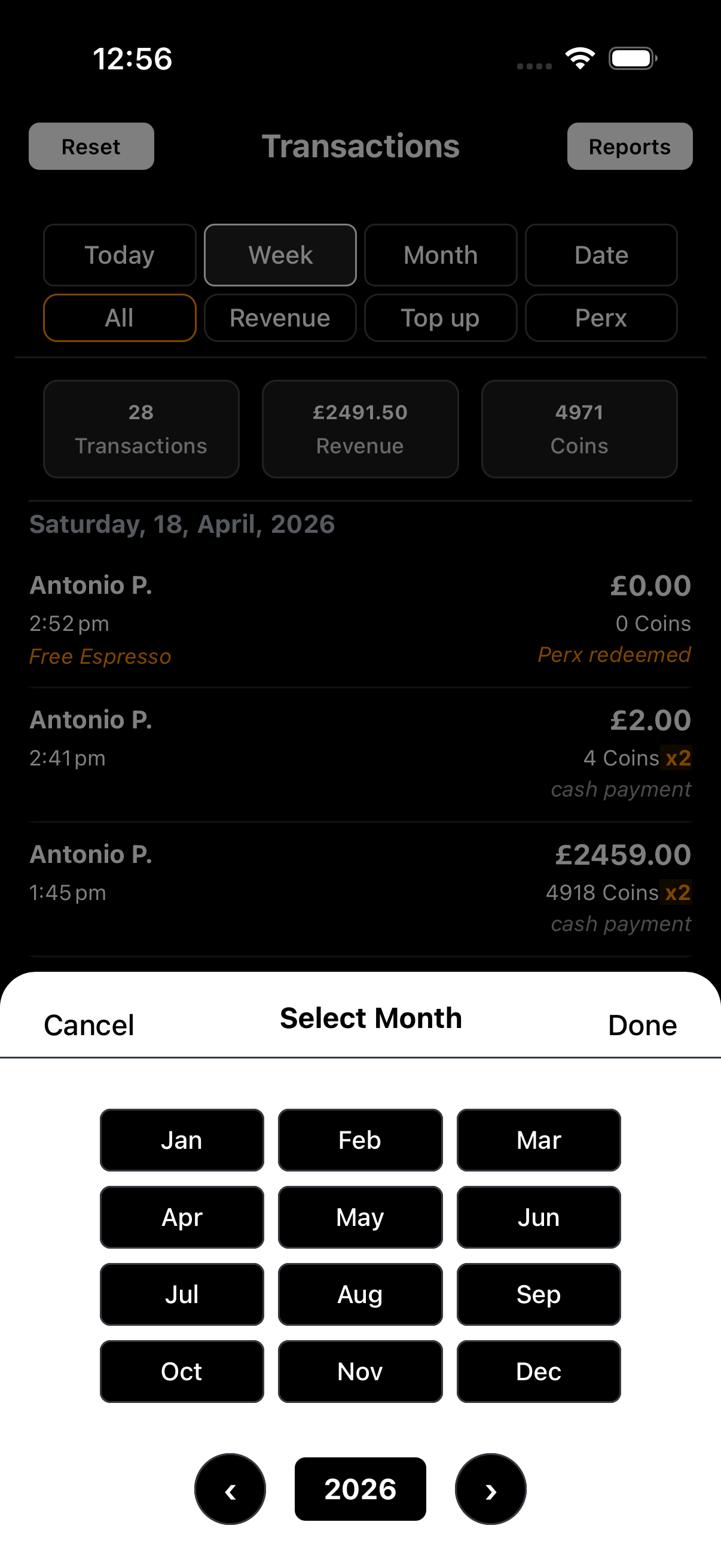 Transactions